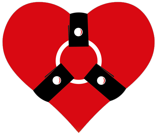 Goddess-Heartstrap Logo with Straps